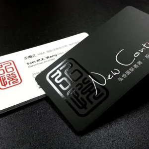 Spot UV Business Card