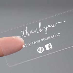 White Ink Stickers