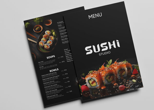 Menu Brochure