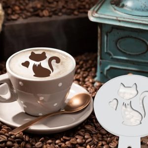 coffee stencil