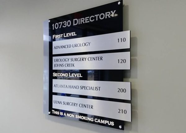 directory signage