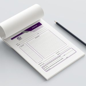 invoice book