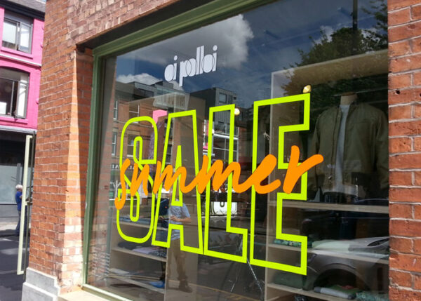 window lettering