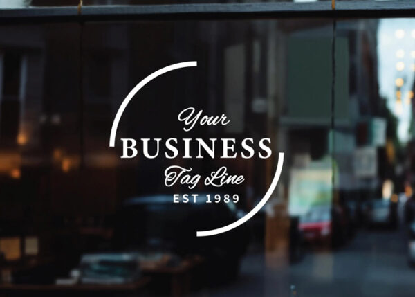 window lettering