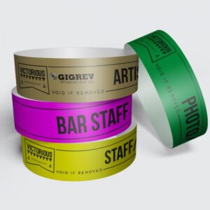 Tyvek Wristband Printing